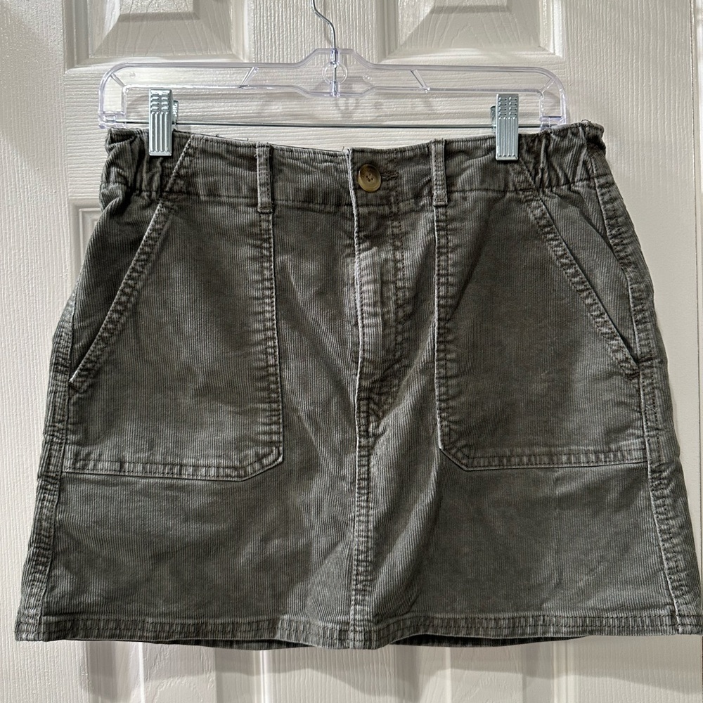 American Eagle Outfitters Charcoal Mini Skirt